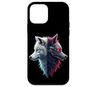 Drôle Loup Robot Tech Cyborg IA Robotic Dystopique AI Wolf Coque pour iPhone 12 Mini