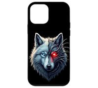 Drôle Loup Robot Tech Cyborg IA Robotic Dystopique AI Wolf Coque pour iPhone 12 Mini