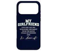 Drôle, ma Copine gagne et Je l'adore, Meilleur Cadeau pour Coque pour iPhone 17 Pro Max