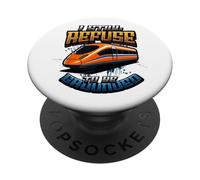 Drôle Maglev Train Physique Humour Refuse to Be Grounded PopSockets PopGrip Adhésif