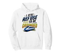 Drôle Maglev Train Physique Humour Refuse to Be Grounded Sweat à Capuche