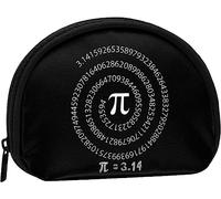 Drôle mathématique Happy Pi Day Femmes et Filles Mignon Mode Porte-Monnaie Portefeuille Sac Changement Pochette Porte-clés
