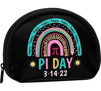 Drôle mathématique Happy Pi Day Femmes et Filles Mignon Mode Porte-Monnaie Portefeuille Sac Changement Pochette Porte-clés