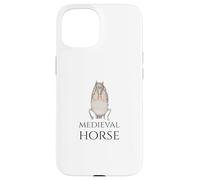 Drôle médiéval du Moyen Âge Cheval Meme - Histoire européenne Coque pour iPhone 15
