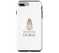 Drôle médiéval du Moyen Âge Cheval Meme - Histoire européenne Coque pour iPhone 7 Plus/8 Plus