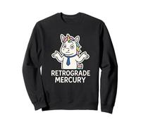 Drôle Mercure Rétrograde, Sarcastique, Licorne, Astrologie, Humour Sweatshirt
