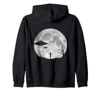 Drôle Mignon Rencontre Extraterrestre OVNI mystérieux Extraterrestre Sweat à Capuche
