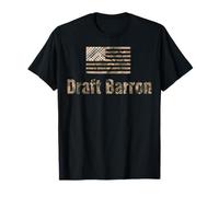 Drôle Militaire Barron Sarcastique Anti Guerre Draft Barron T-Shirt