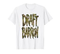 Drôle Militaire Barron Sarcastique Anti Guerre Draft Barron T-Shirt