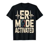 Drôle Mode ER Activé Urgence Médecin Infirmière T-Shirt
