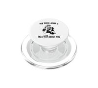 drôle Mon Chien Bernedoodle et Je Parle de toi PopSockets PopGrip pour MagSafe