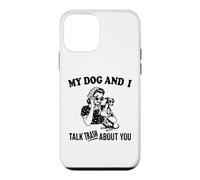 drôle Mon Chien lévrier Italien et Je Parle de toi Coque pour iPhone 12 Mini