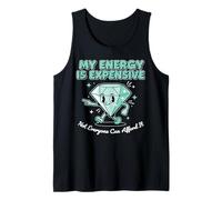 Drôle Mon énergie coûte Cher Motivation Inspirante Débardeur