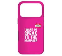 Drôle Mon nom est Karen pour Parler au Manager Coque pour iPhone 17 Pro
