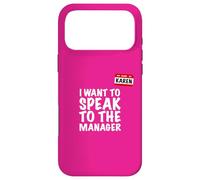 Drôle Mon nom est Karen pour Parler au Manager Coque pour iPhone 17 Pro Max
