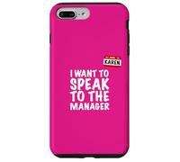 Drôle Mon nom est Karen pour Parler au Manager Coque pour iPhone 7 Plus/8 Plus