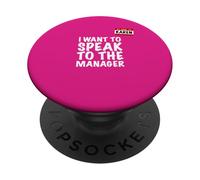 Drôle Mon nom est Karen pour Parler au Manager PopSockets PopGrip Adhésif