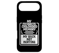 Drôle Mon Souvenir d'enfance préféré : Le Dos ne Fait Pas Coque pour iPhone Air