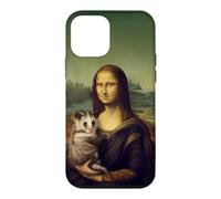 Drôle Mona Lisa Tenant Possum Art Parodie Coque pour iPhone 12 Mini