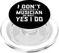 Drôle Musiciens Costume Musique Enregistrement Artiste Compositeur PopSockets PopGrip pour MagSafe