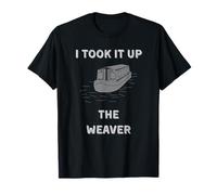 Drôle Narrowboat Canal Barge River Weaver Bateau Life T-Shirt