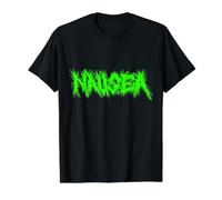 Drôle nausée Verte Uniquement T-Shirt Graphique avec Valeur, Homme, Noir, S