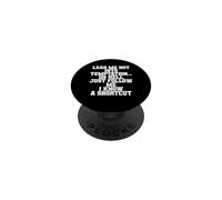 DRÔLE Ne me Laisse Pas Tomber dans la Tentation Oh Bon Sang, PopSockets PopGrip Adhésif