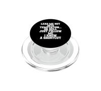 DRÔLE Ne me Laisse Pas Tomber dans la Tentation Oh Bon Sang, PopSockets PopGrip pour MagSafe