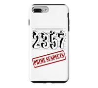 Drôle Nerdy Prime Suspects Algèbre Pun Math Teacher Coque pour iPhone 7 Plus/8 Plus