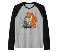 Drôle No Prince Need Dragon Bodyguard Manche Raglan
