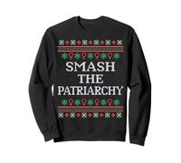 Drôle Noël Féministe Anti Patriarcat Sweater Laid Style Sweatshirt