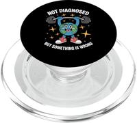 Drôle Non diagnostiqué dire santé mentale Humour Femmes Hommes PopSockets PopGrip pour MagSafe