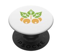 Drole nourriture Pois chiches minimaliste simple Pois chiche PopSockets PopGrip Adhésif
