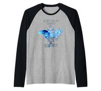 Drôle : nous n'avons besoin que d'un monarque et c'est un papillon floral Manche Raglan