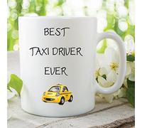 Drôle Nouveauté Tasses Meilleur Taxi Driver Jamais Travail Tasse à Café Cadeau D'Anniversaire WSDMUG188