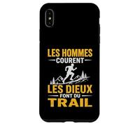 Drôle Original Trail Running Sport Sportif Nature Montagne Coque pour iPhone XS Max