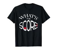 Drôle Padel Quel est Le Score ? T-Shirt Graphique avec Valeur