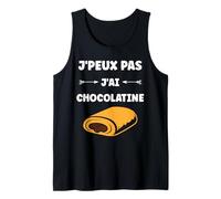 Drole Pain au Chocolat Humour j'peux Pas J'Ai Chocolatine Débardeur