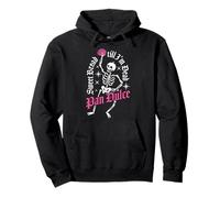 Drôle Pan Dulce Squelette Rose Concha Cadeau Sweat à Capuche