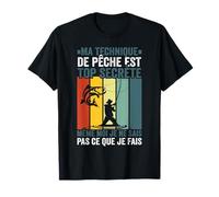 Drôle Pêcheur Ma Technique De Pêche Est Top Secrète Poissons T-Shirt
