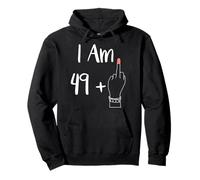 Drôle personnalisé 49 plu 1 = Fabulous 50 Queen Humour Bday Sweat à Capuche