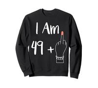 Drôle personnalisé 49 plu 1 = Fabulous 50 Queen Humour Bday Sweatshirt