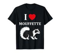 Drôle petite Mouffette Enfant simple i love mouffette T-Shirt