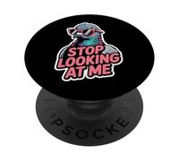 Drôle Pigeon Stop Looking at Me for Bird Lovers PopSockets PopGrip Adhésif