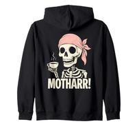 Drôle Pirate Maman Mère Maman Boire du Th Sweat à Capuche