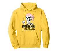 Drôle Pirate Maman Mère Maman Boire du Th Sweat à Capuche