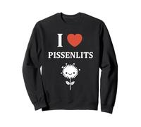 Drôle Pissenlit Fleurs minimaliste simple i love Pissenlits Sweatshirt