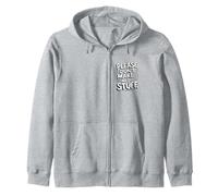 Drôle Please Don't Make Me Do Stuff Sarcastique Introverti Meme Sweat à Capuche