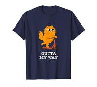 Drôle Poméranie Outta My Way Cool Dog T-Shirt