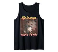 drôle Possum Meme - La Vie est de la Soupe, Je suis Fourche Possum Tees Débardeur